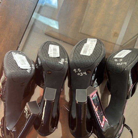 Gianni Bini Devi Patent Ankle Strap Platform Pumps - Picture 10 of 11